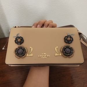 Coach : tea rose stones detail hayden - cross body - onesize